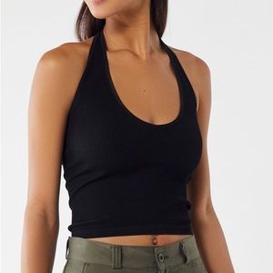 M | Out From Under Black Halter Top in Size Medium, Urban Outfitters